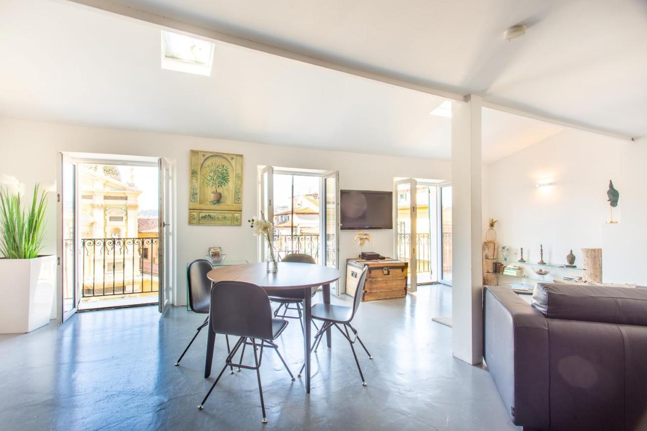 Ross 5- F2, Lumineux, Balcon, Loft, Clim, Vieux-Nizza Kültér fotó