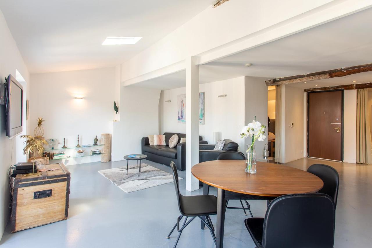 Ross 5- F2, Lumineux, Balcon, Loft, Clim, Vieux-Nizza Kültér fotó