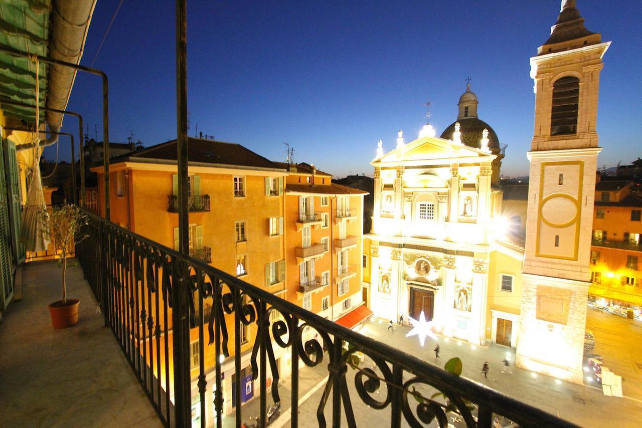 Ross 5- F2, Lumineux, Balcon, Loft, Clim, Vieux-Nizza Kültér fotó