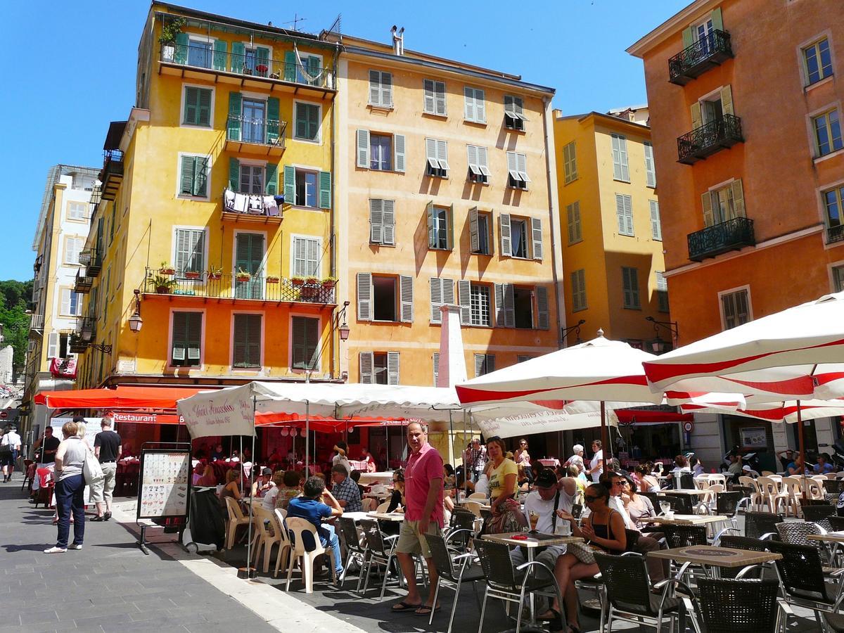 Ross 5- F2, Lumineux, Balcon, Loft, Clim, Vieux-Nizza Kültér fotó