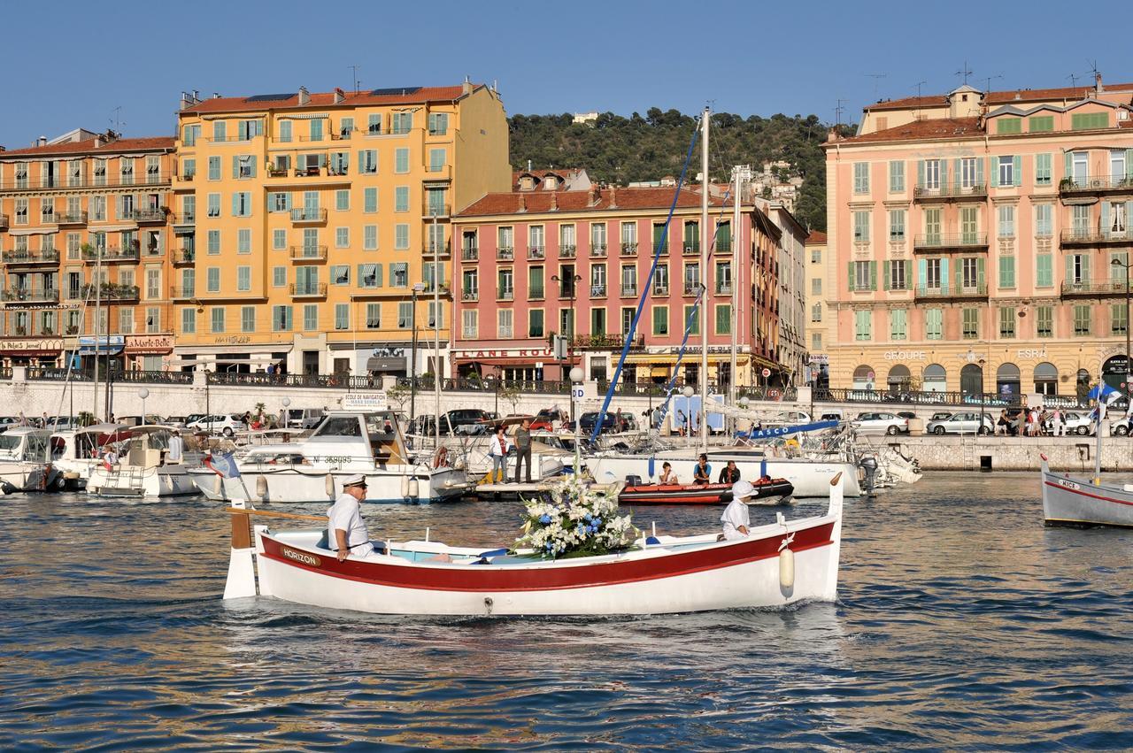 Ross 5- F2, Lumineux, Balcon, Loft, Clim, Vieux-Nizza Kültér fotó
